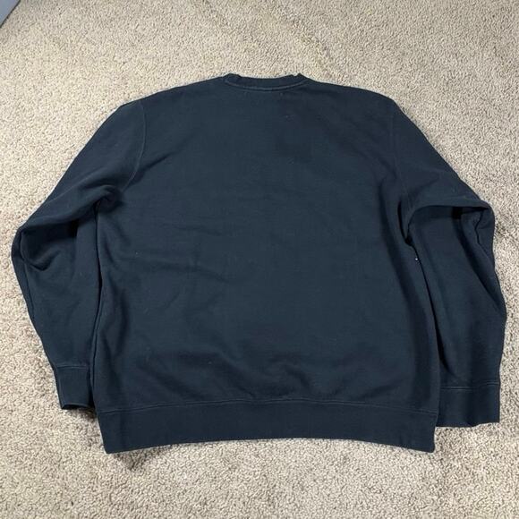 Vintage Y2K Obey Sweatshirt Black Mens Size XL Crewneck Logo Patch - Picture 3 of 6